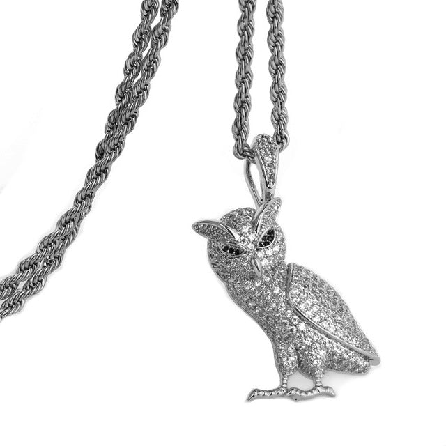 Steady Owl Necklace - Craneur Jewelry