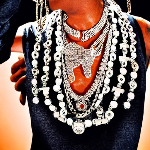 Dripping in Diamonds: The Art of Hip Hop Jewelry and the Rise of Iced Out Necklaces in the Rap Scene