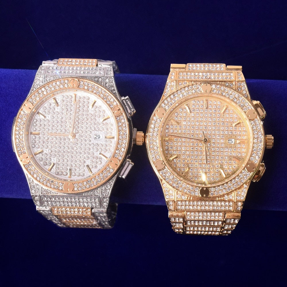Craneur Fully Iced Out Watch - Craneur Ice