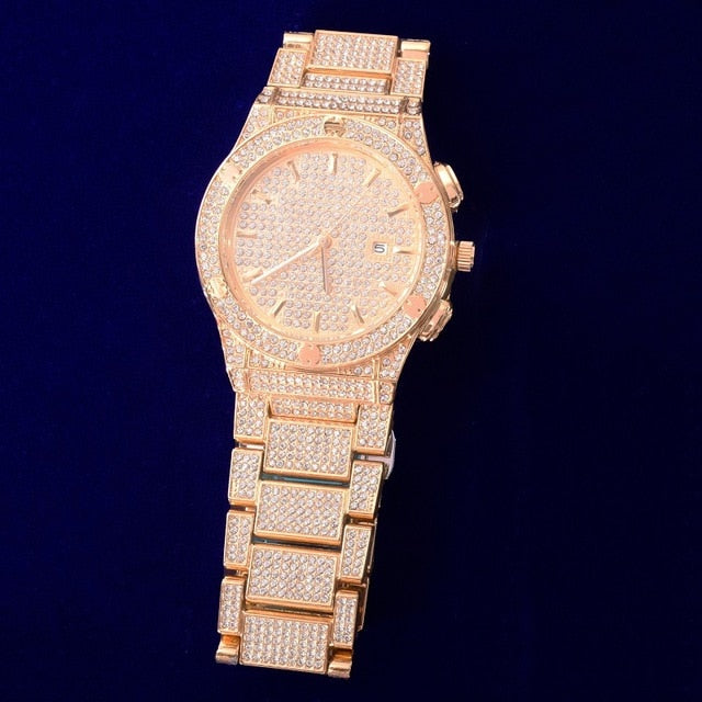 Craneur Fully Iced Out Watch - Craneur Ice