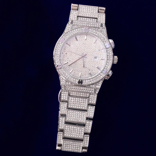 Craneur Fully Iced Out Watch - Craneur Ice