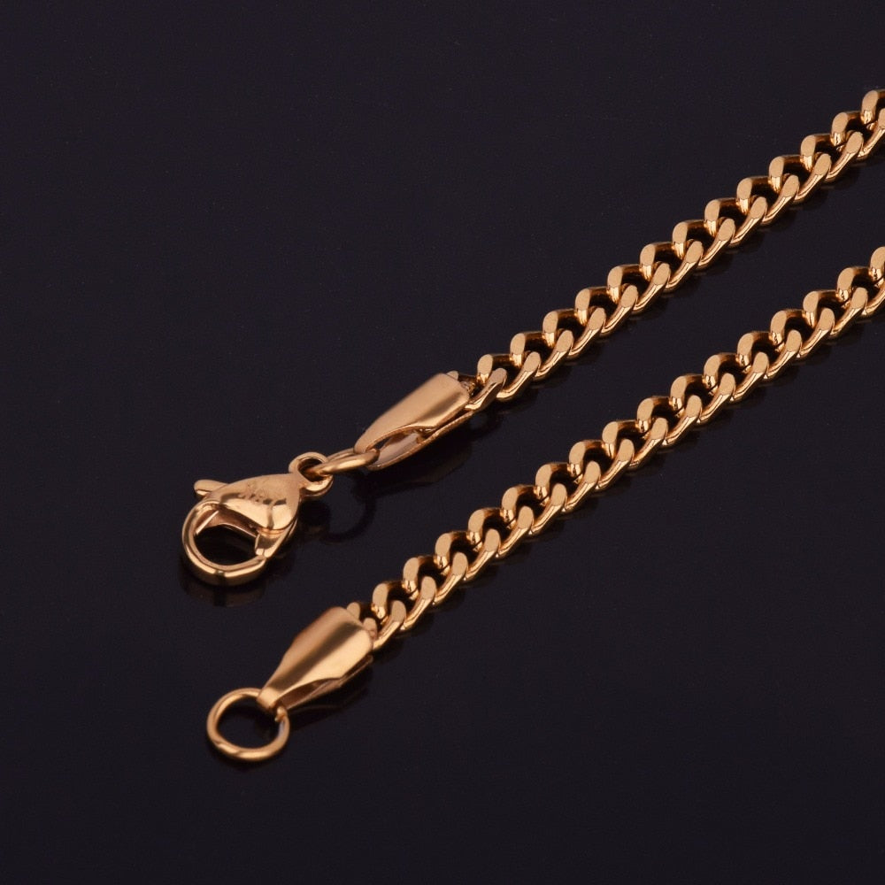 Miami Cuban Chain 3mm - Craneur Jewelry