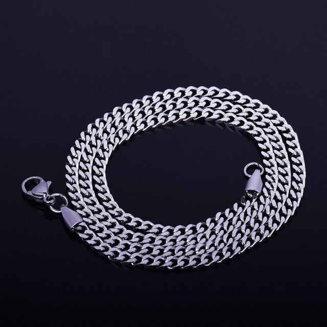 Miami Cuban Chain 3mm - Craneur Jewelry