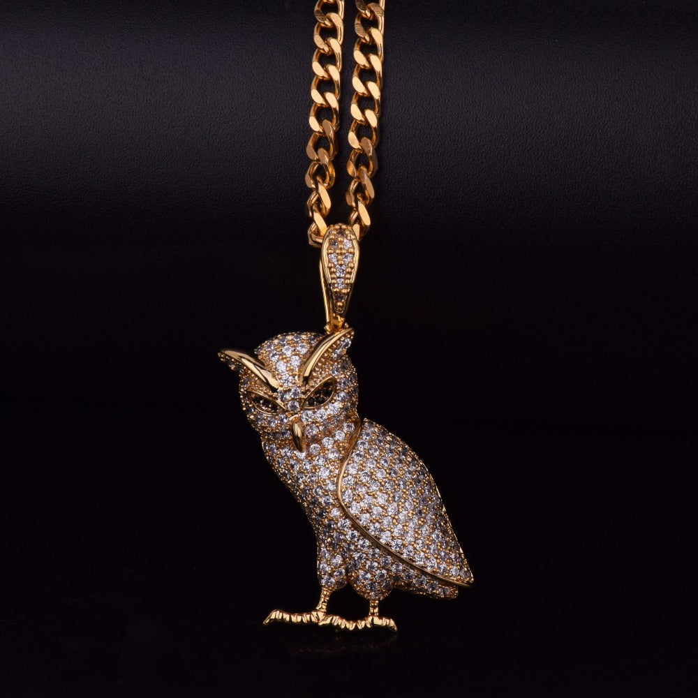 Steady Owl Necklace - Craneur Jewelry