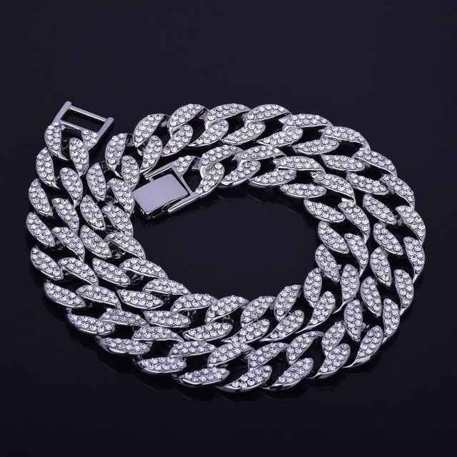 15mm Miami Cuban Choker Chain - Craneur Jewelry