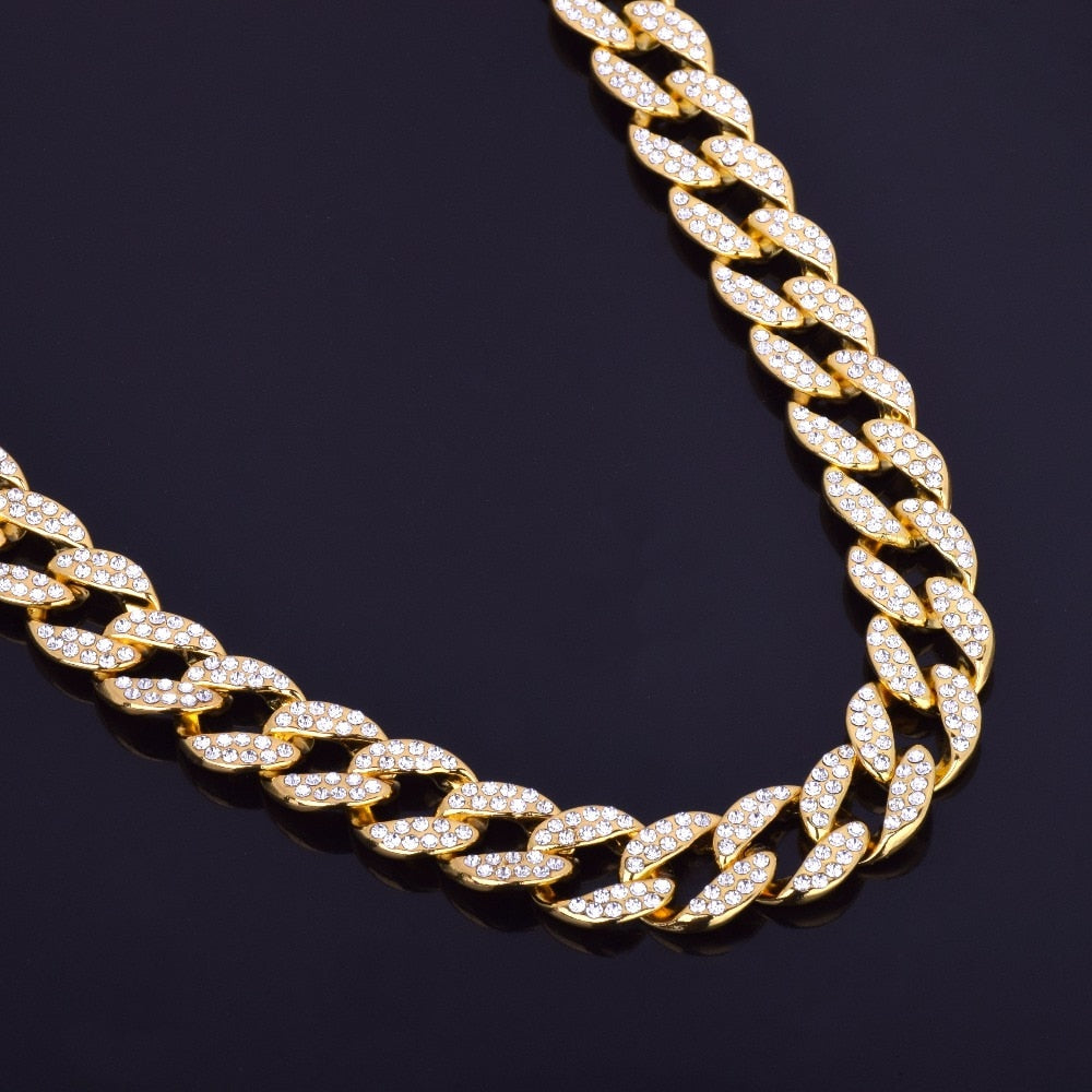 15mm Miami Cuban Choker Chain - Craneur Jewelry