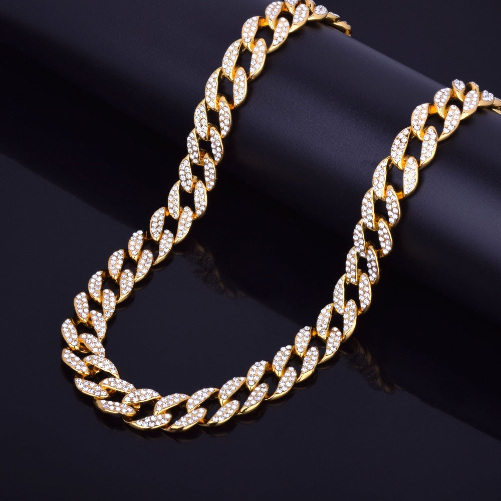 15mm Miami Cuban Choker Chain - Craneur Jewelry
