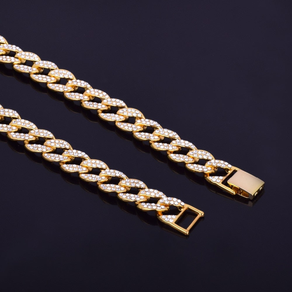 15mm Miami Cuban Choker Chain - Craneur Jewelry