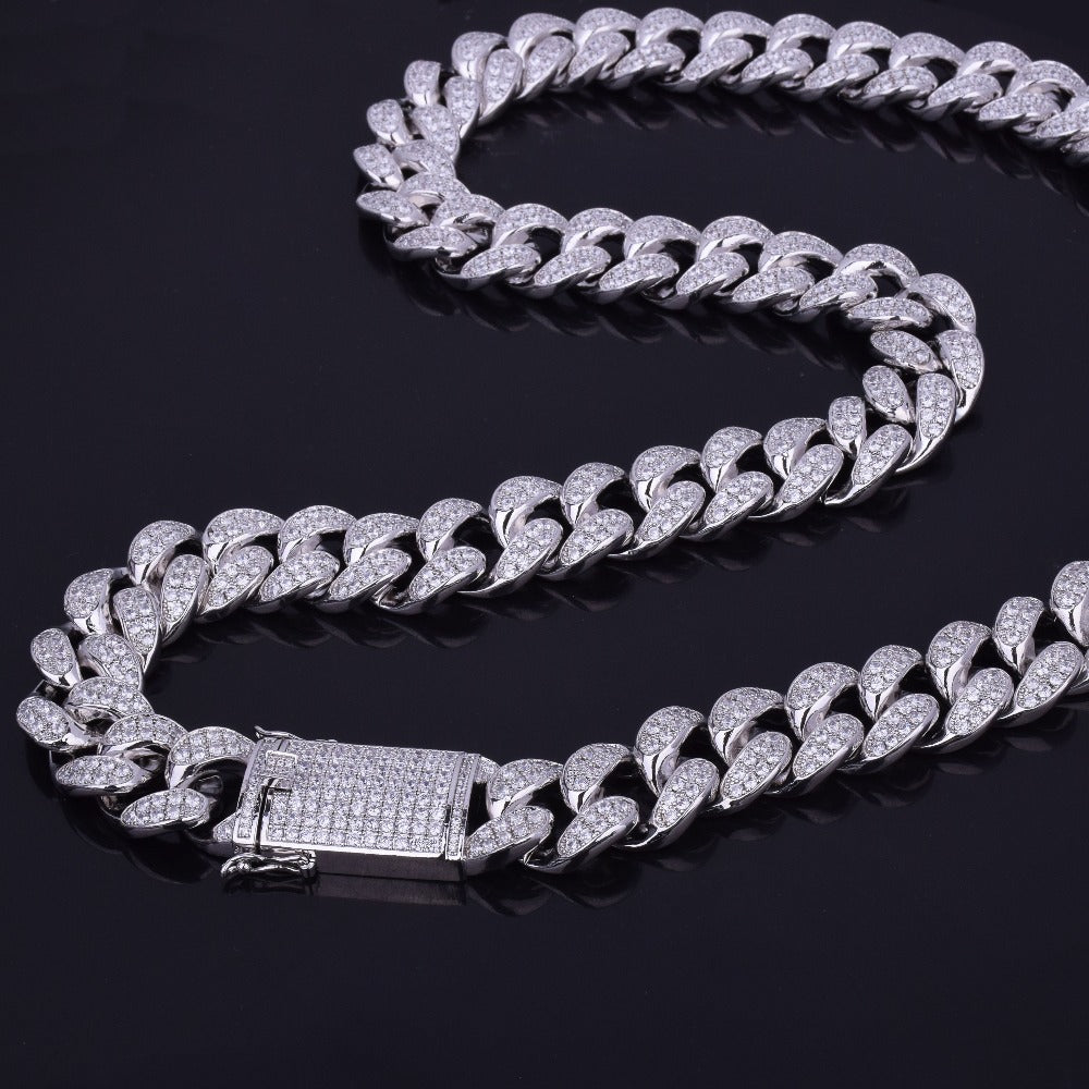 20mm Heavy Miami Cuban Choker Chain - Craneur Jewelry