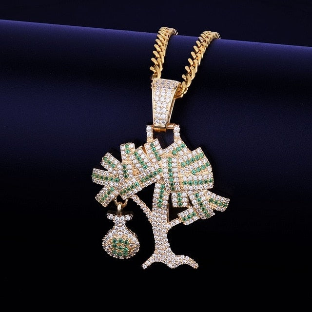 Money Tree Necklace - Craneur Jewelry