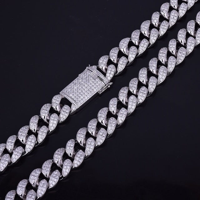 20mm Heavy Miami Cuban Choker Chain - Craneur Jewelry