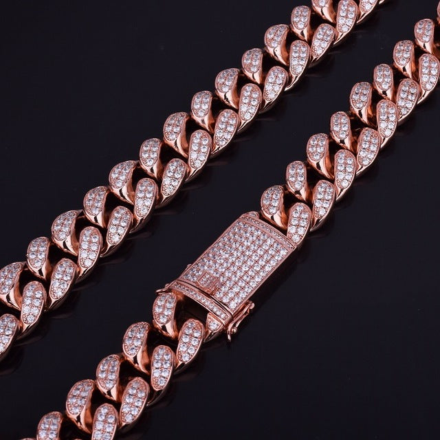 20mm Heavy Miami Cuban Choker Chain - Craneur Jewelry
