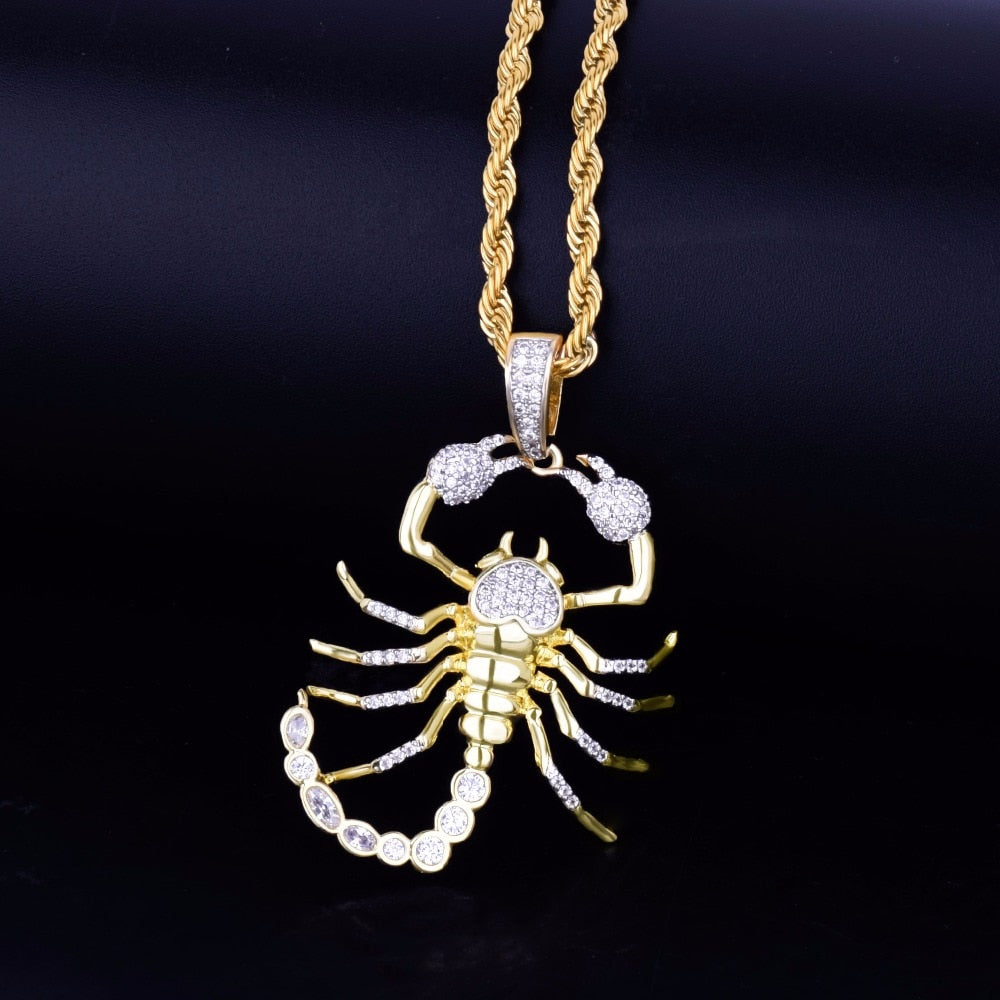 Scorpion Iced Necklace - Craneur Ice