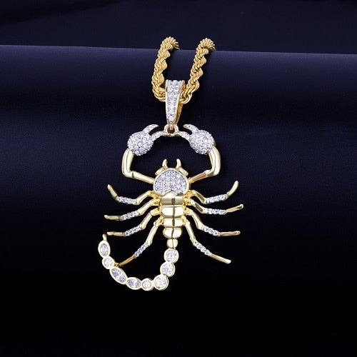 Scorpion Iced Necklace - Craneur Ice