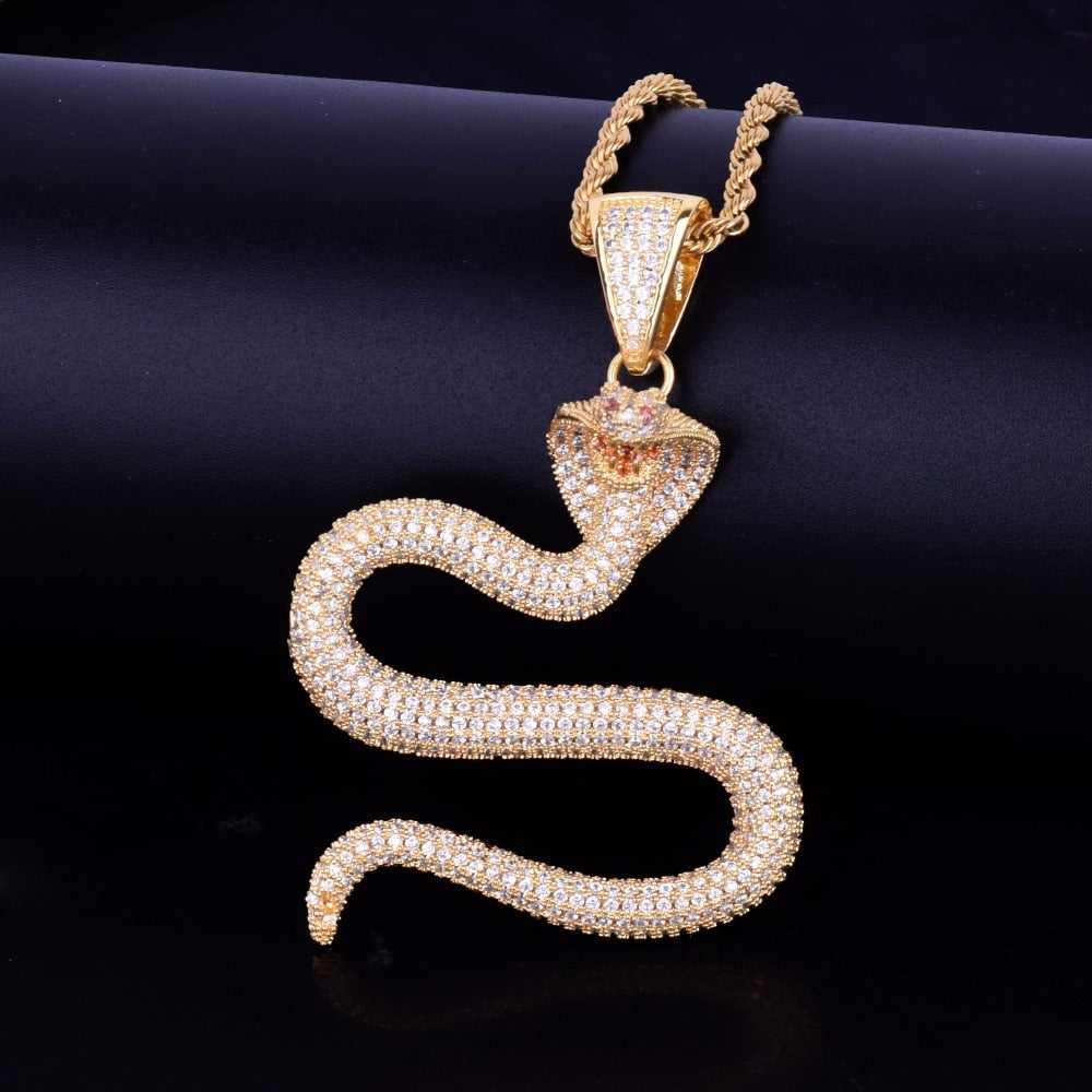 Iced Snake Necklaces - Craneur Ice